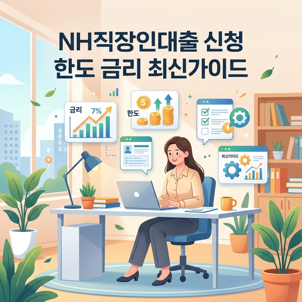 NH직장인대출 신청 한도 금리 최신가이드